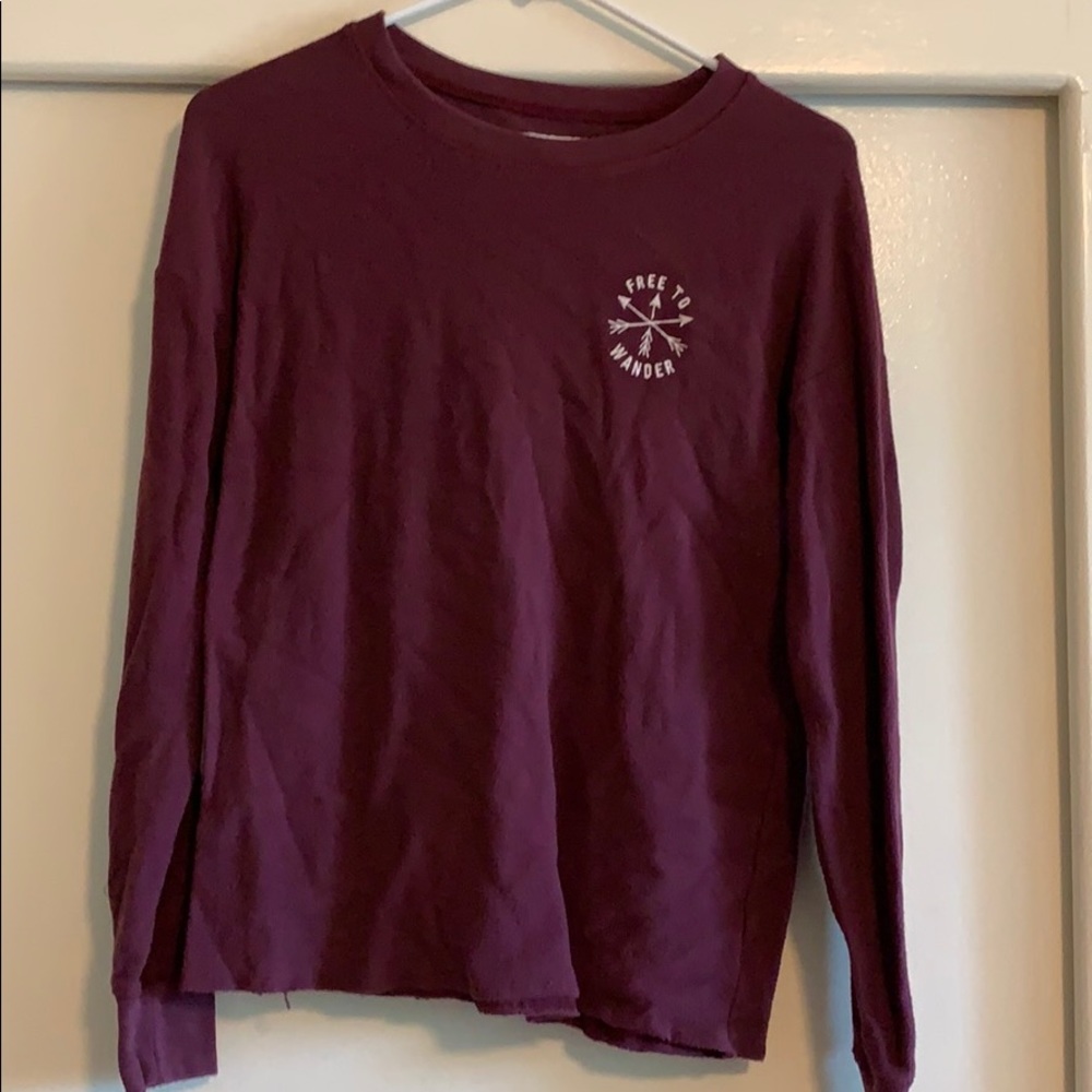 Lon Sleeve sweater top